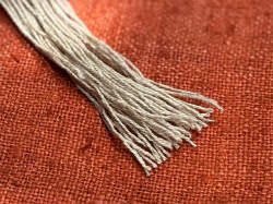 asana HEMP100% かぎ編み キーホルダー