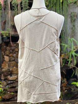 アウトレット品 Asana ヘンプコットン メンズ タンクトップ きなり パヤカ オンラインショップ